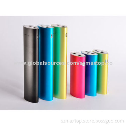 Special Mobile Phone Power Bank, 5200mAh Aluminum, with LED Light Function